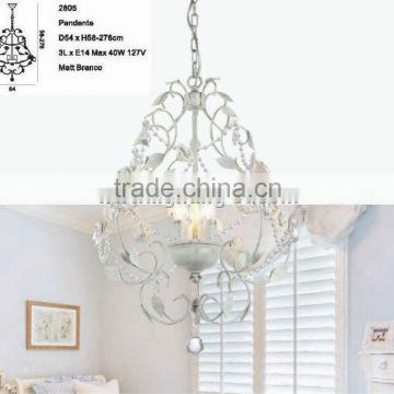 Suspension lamp white/black