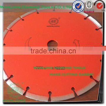 high quality 180mm cutting disc for die grinder used for stone concrete asphalt tile cutting