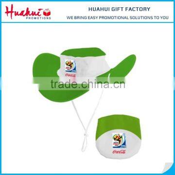 Wholesale High Quality Custom Printed Foldable Cowboy Hat With Pouch