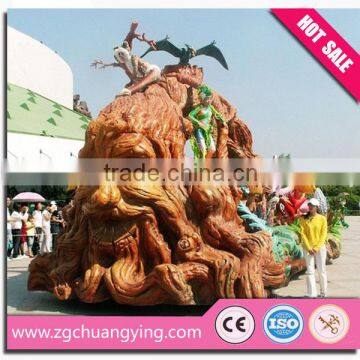 amusement Giant simulation tree artmobile fairground vehicle