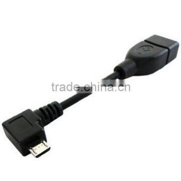 90 degree micro usb 3.0 OTG cable