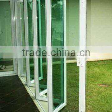 Beautiful Vinyl exterior folding doors for the house,Vinyl windows and doors