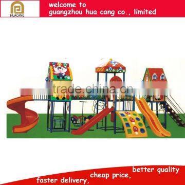 H63-1218 interesting plastic slides for children, kids playground plastic slides china wholesale