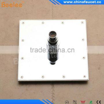 Beelee QH3258F Rainfall Water Powered LED Shower Head, LED Overhead Shower Quality Choice photo-4