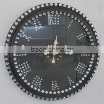 100769EA-Acrylic Diamond Metal Wall Clock