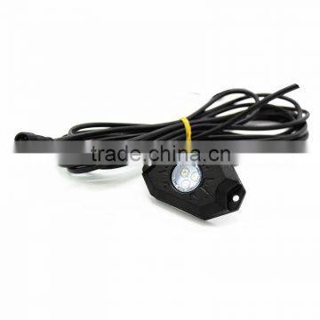 8PCS RGB C-ree LED Rock Light Tail Fender Under Under Car Decorative Offroad RGB Light With Bluetooth Controller photo-5