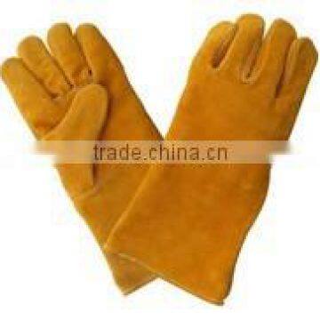 Golden Brown Welding Gloves photo-2