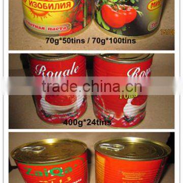 Fresh Canned Tomato Paste, Tinned Tomato Paste, Tomato Paste in can