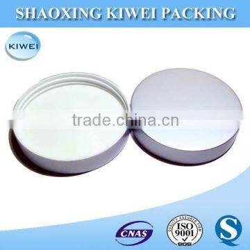 Aluminum and plastic lid with ABS/PP inside