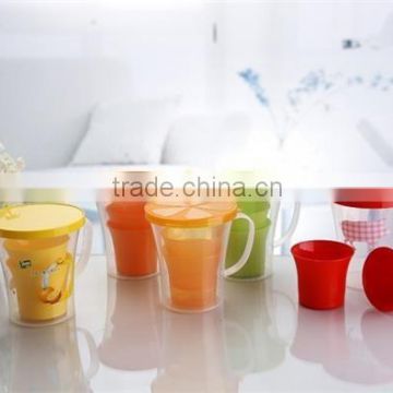 580ml plastic cup with handle