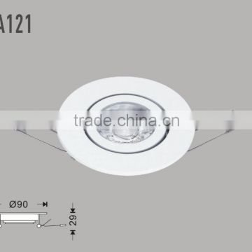 3w Power Led/ COB Under Cabinet Led Light/ 90mm Ceiling Led Light 350mA (SC-A121)