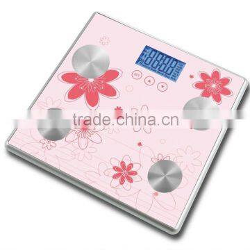 body fat scale with solar supply 150kg bone scale calorie scale BMI scale musle water weighing scale weighing tracker