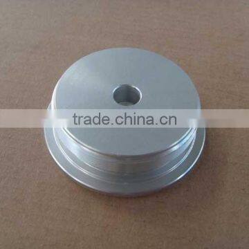 Custom CNC aluminium cap anodized aluminum cap threaded