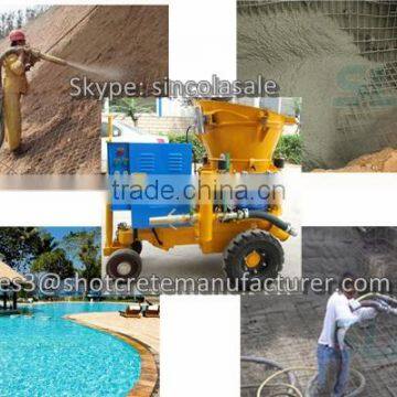 Guniting Machine, Dry Mix Gunite Shotcrete Swimming Pool