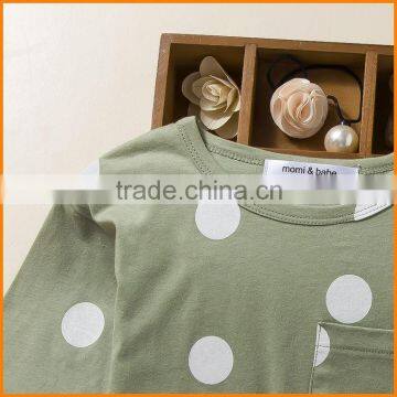 In the Autumn of 2016 New Korean Children Girls Coat Wave in Long Sleeved Cotton T-shirt a Korean Girl photo-5