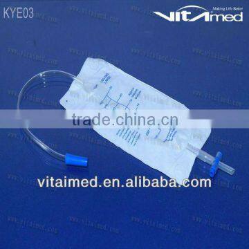 750ml Urine Leg Bag KYE03 With CE/FDA /ISO13485 Certificate