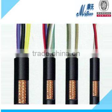 RVVP Copper Conductor PVC Insulated and Sheathed Copper Braid Shielded Flexible Cable copper braided cable wire sheilded wires