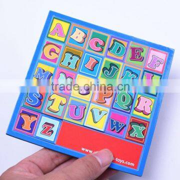 Custom educational colorful printing board magnet toy