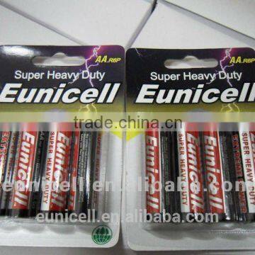 Carbon Zinc Battery 1.5V AA UM3 R6