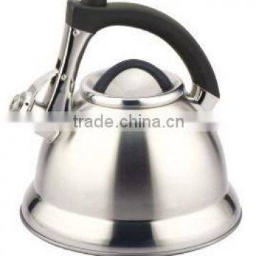 3.5L stainless steel whistling kettle supplier for wal-mark