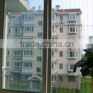 Roll up window screen