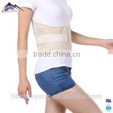 Breathable Double Pull Neoprene Lumbar Support Belt for Back Pain Relief