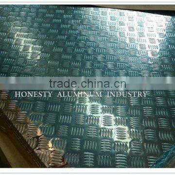 High Quality 5052 5754 5083 H32 H34 H36 Aluminum Chequred Plate photo-3