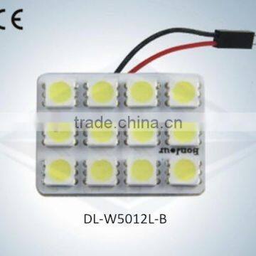 led Auto Light Dome Lamp 12SMD 5050 with CE