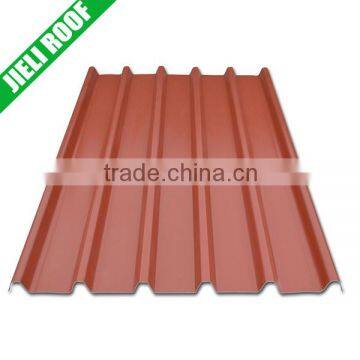 Maroon environment friendly roofing tiles