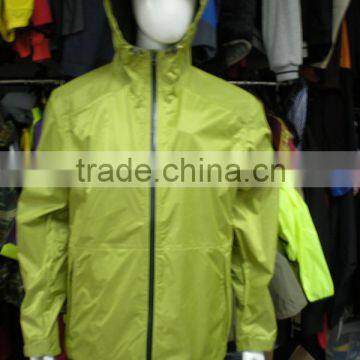 2016 Spring light weight cycling hiking waterproof hooded acket