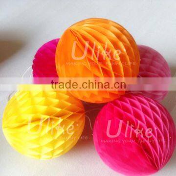 paper craft balls gmae hanging balls inflatable honeycomb ball