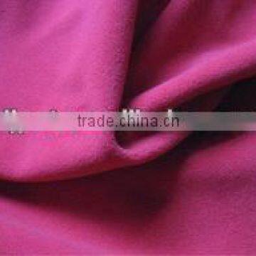 Dark rose 150D/144F FDY polar fleece fabric for cloth