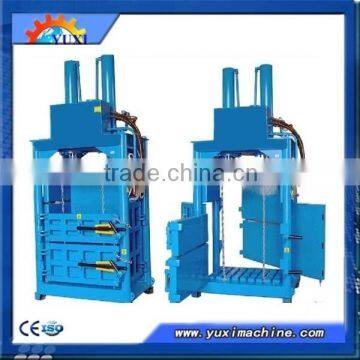 Factory Direct Sale Vertical Used scrap plastic baler