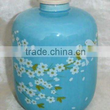 ceramic bottles , color glaze , small bottle