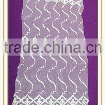 china made curtain fabric 15 years top-rated golden seller newest 100% polyester embroidered fabric