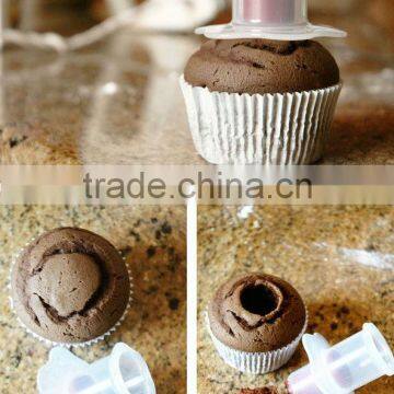 plastic cake corer/cake decoration tool/fondant decorating tools