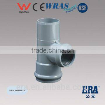 ERA Brand TWO FAUCET ONE INSERT REGULAR TEE PVC PIPE FITTING