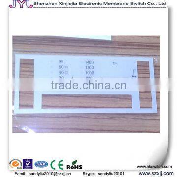 touch screen layer PC PET label printing for CNC cutting PMMA label acrylic label custom processing production factory