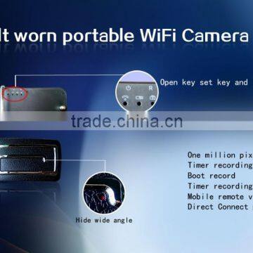 2015 First HD 1080P WIFI Leather Belt Pinhole Hidden Camera With Android and IOS APP,wireless Wide Angle Belt Mini Camera 32gb photo-5