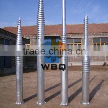 hot dipped galvanized ground pole anchor