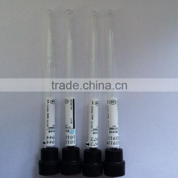 vacuum blood collection tube with 3.8% sodium citrate additives