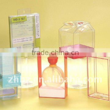 pvc clear plastic box for gifts