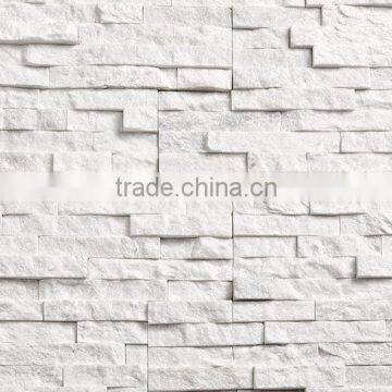 white quartz natural stone veneer