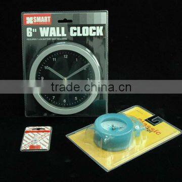 clear blister for clock