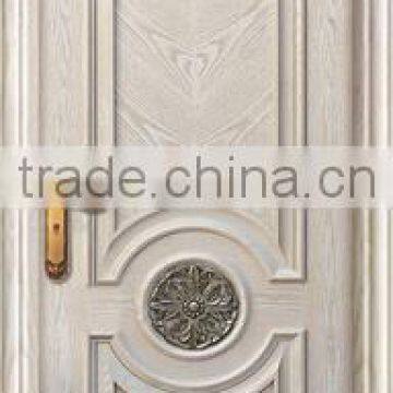 Swing Opening Tradition Style Oak Veneer MDF Interior Doors for Villa