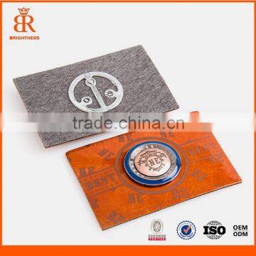 Jeans label patch pu labels leather labels