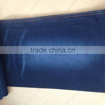 Indigo Knit Springy Denim Fabric:360gsm 92%cotton 8%spandex From Changzhou China photo-4
