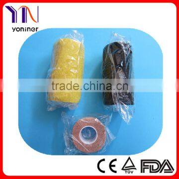 colored medical gauze bandage elastic sports bandage CE, ISO, FDA certificated manufacturers