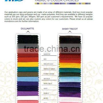 Wholesale Best Price Children Graduation Cap and Gown Shiny Royal Blue photo-4