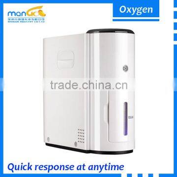 Ultra quiet household flow in remote oxygen concentrator 2 to 9 litres